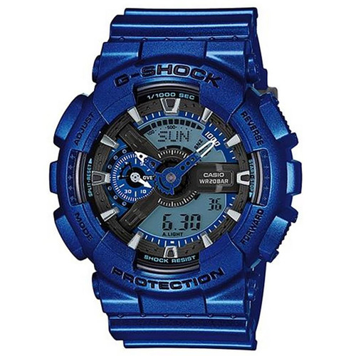ساعت مچی عقربهای کوارتز کاسیو مدل GA-110NM-2ADR