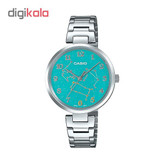 ساعت مچی عقربه ای زنانه کاسیو مدل LTP-E07D-3ADR