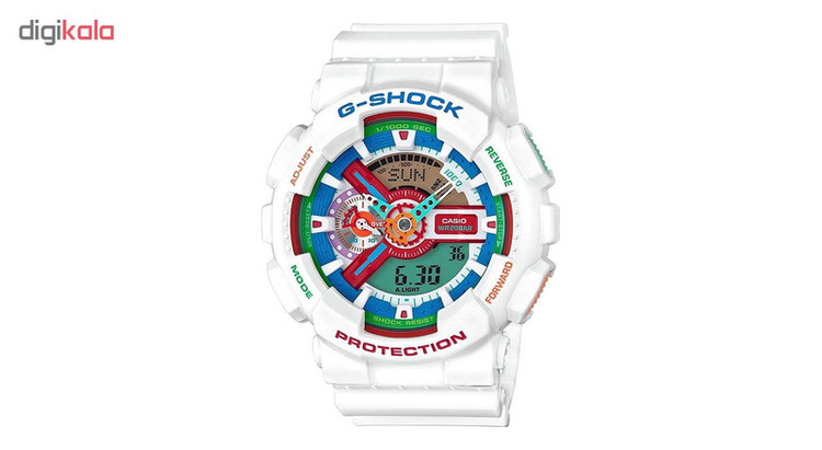 ساعت مچی عقربهای کوارتز کاسیو مدل GA-110MC-7ADR