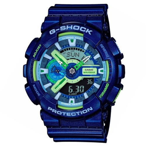 ساعت مچی عقربهای کوارتز کاسیو مدل GA-110MC-2ADR