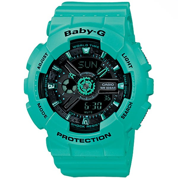 ساعت مچی عقربه ای زنانه کاسیو مدل Baby-G BA-111-3ADR